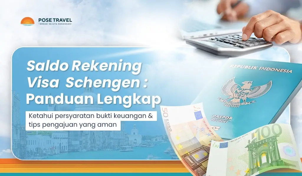 saldo rekening visa schengen