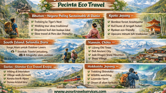 Eco Travel Destinations 2026: Spot Ramah Lingkungan Terbaik