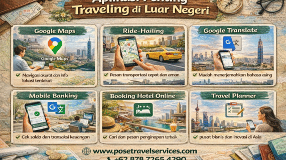 Aplikasi Penting Traveling Luar Negeri