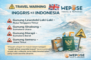 Travel Warning Inggris ke Indonesia: Aman atau Tidak?